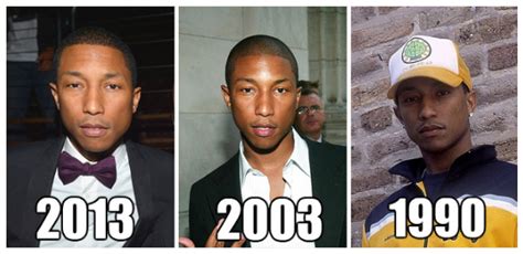 pharrell williams then and now